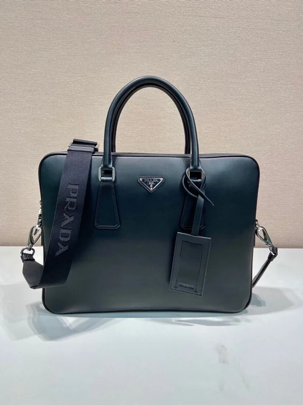 Prada 2VE368 New Briefcase Men s Crossbody Bag