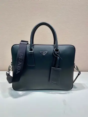 2VE368 New Briefcase Men s Crossbody Bag Replica Prada mens bags
