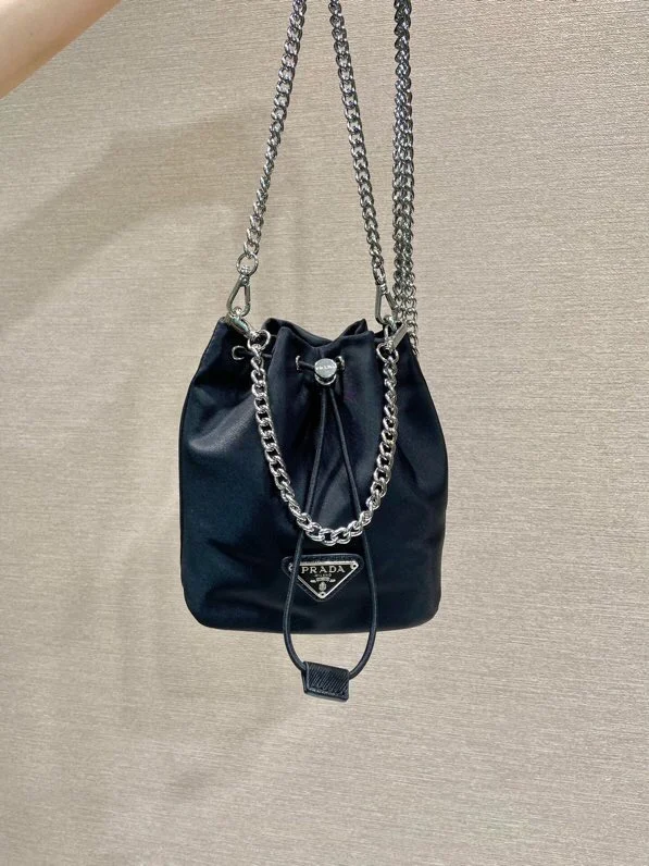 Prada 1BH612 Classic Nylon Bucket Bag Women s Crossbody Bag Prada 1BH612 Classic Nylon Bucket Bag Women s Crossbody Bag