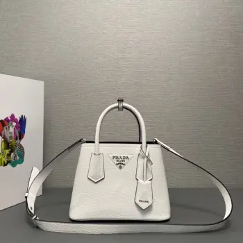 1BG443 Lychee Pattern Shopping Bag Women s Crossbody Bag Replica Prada womens bags