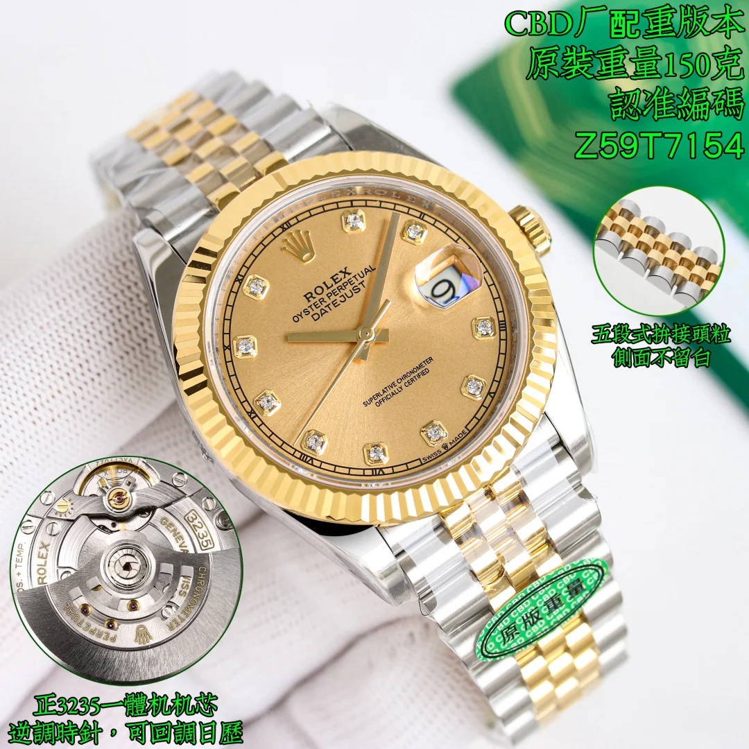 ROLEX 3235 Movement Log 41MM Series Men s Mechanical Watch