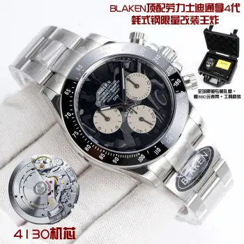 4130 movement Daytona 4th generation Oystersteel Soul series men s mechanical watch Replica OMEGA Mens Watches