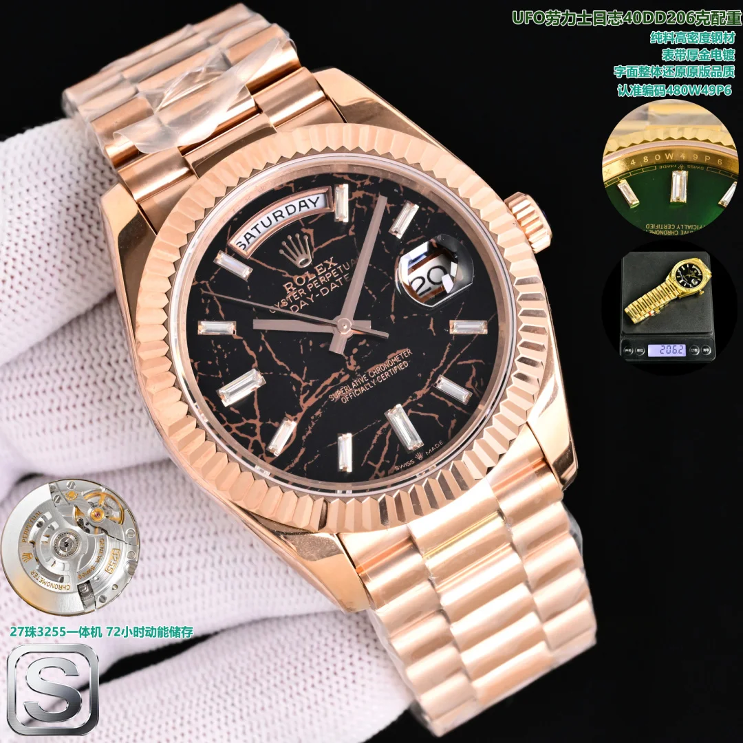 ROLEX 3255 All-in-One Machine Log Type Watch Men s Mechanical Watch