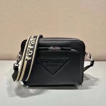 2VH152 Embroidered Webbing Men s Crossbody Bag Men s Sling Bag Replica Prada mens bags