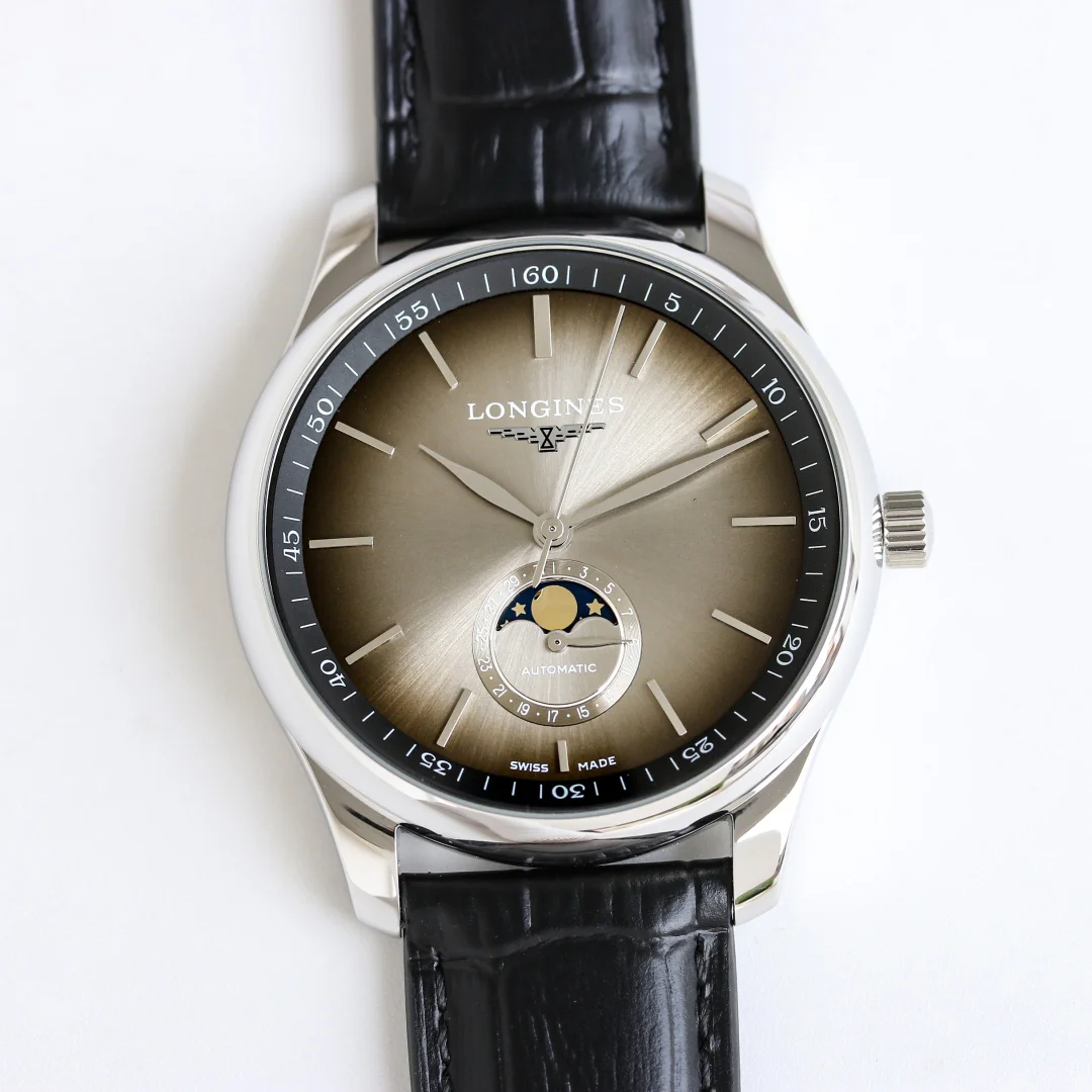 Longines L899.5 movement Master Moonphase Watch Men s Mechanical Watch