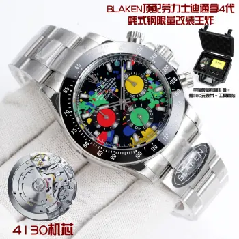 4130 movement Daytona 4th generation Oyster Steel Soul series men s mechanical watch Replica OMEGA Mens Watches