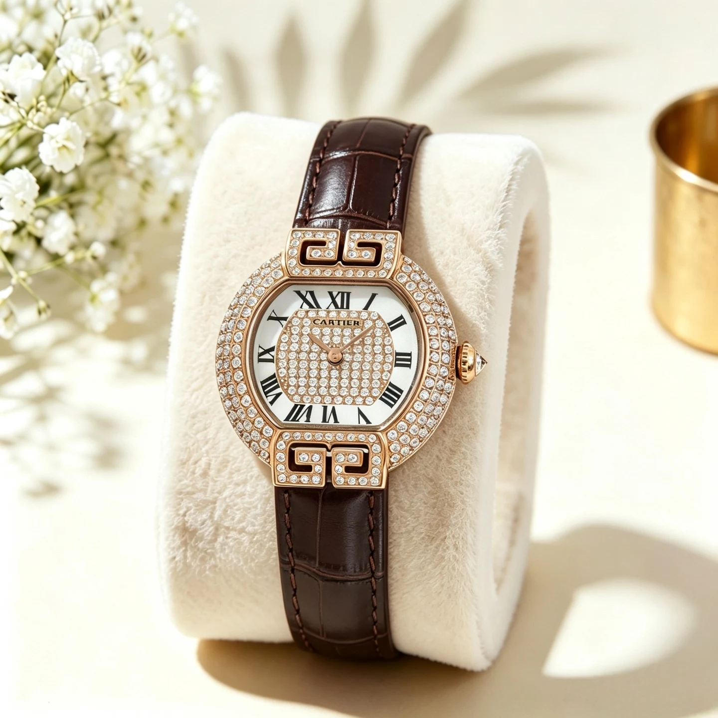 Cartier Tortoise Shell Quartz Watch Women s Quartz Watch