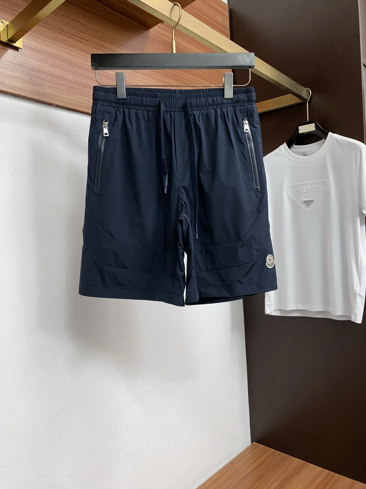 Moncler High-quality linen-cotton fabric fashionable casual pants