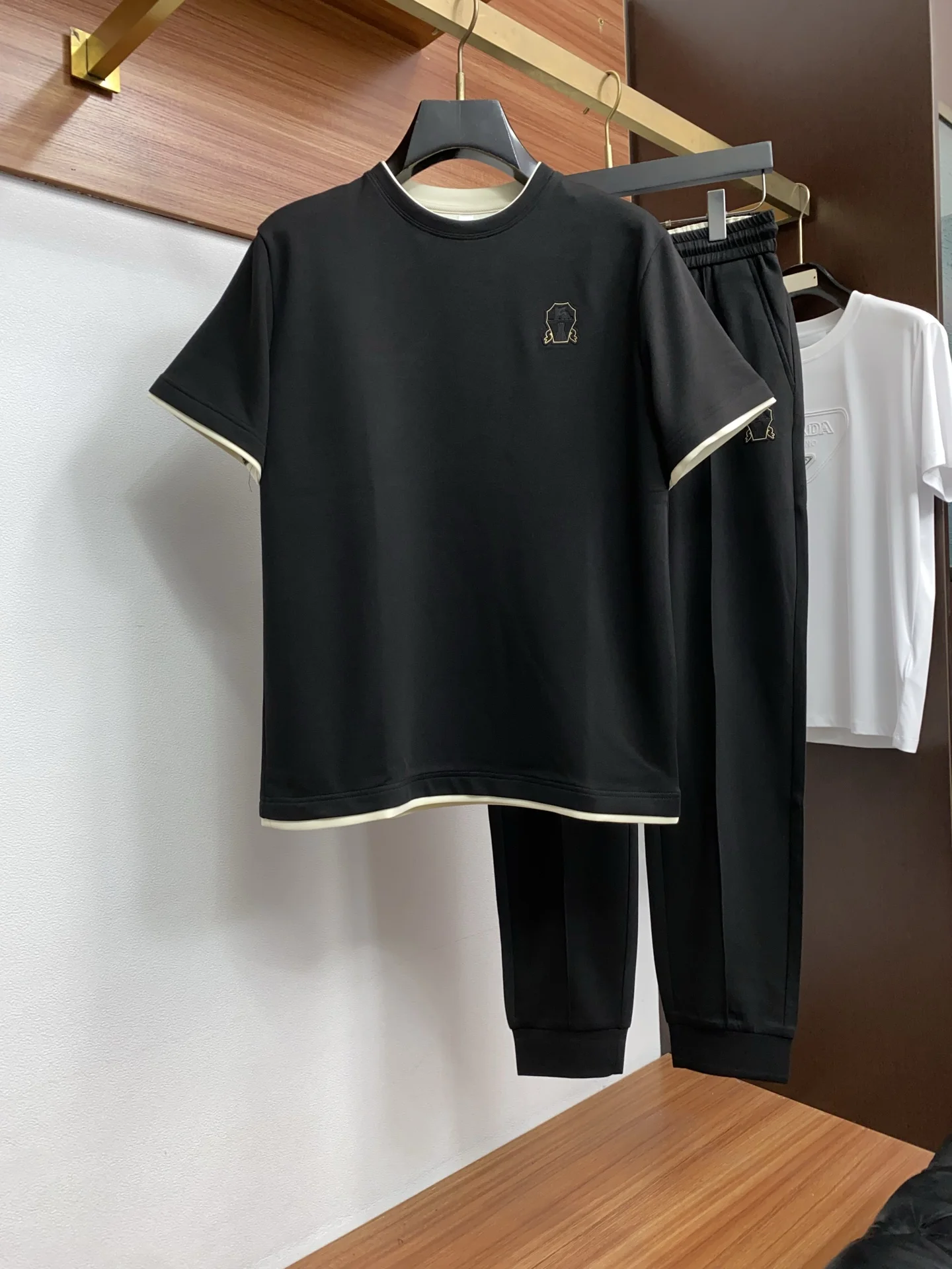 Brunello Cucinelli Spring and summer new casual long pants set Brunello Cucinelli Spring and summer new casual long pants set