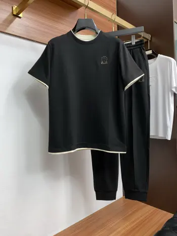 Spring and summer new casual long pants set Replica Brunello Cucinelli Tshirts and Polos