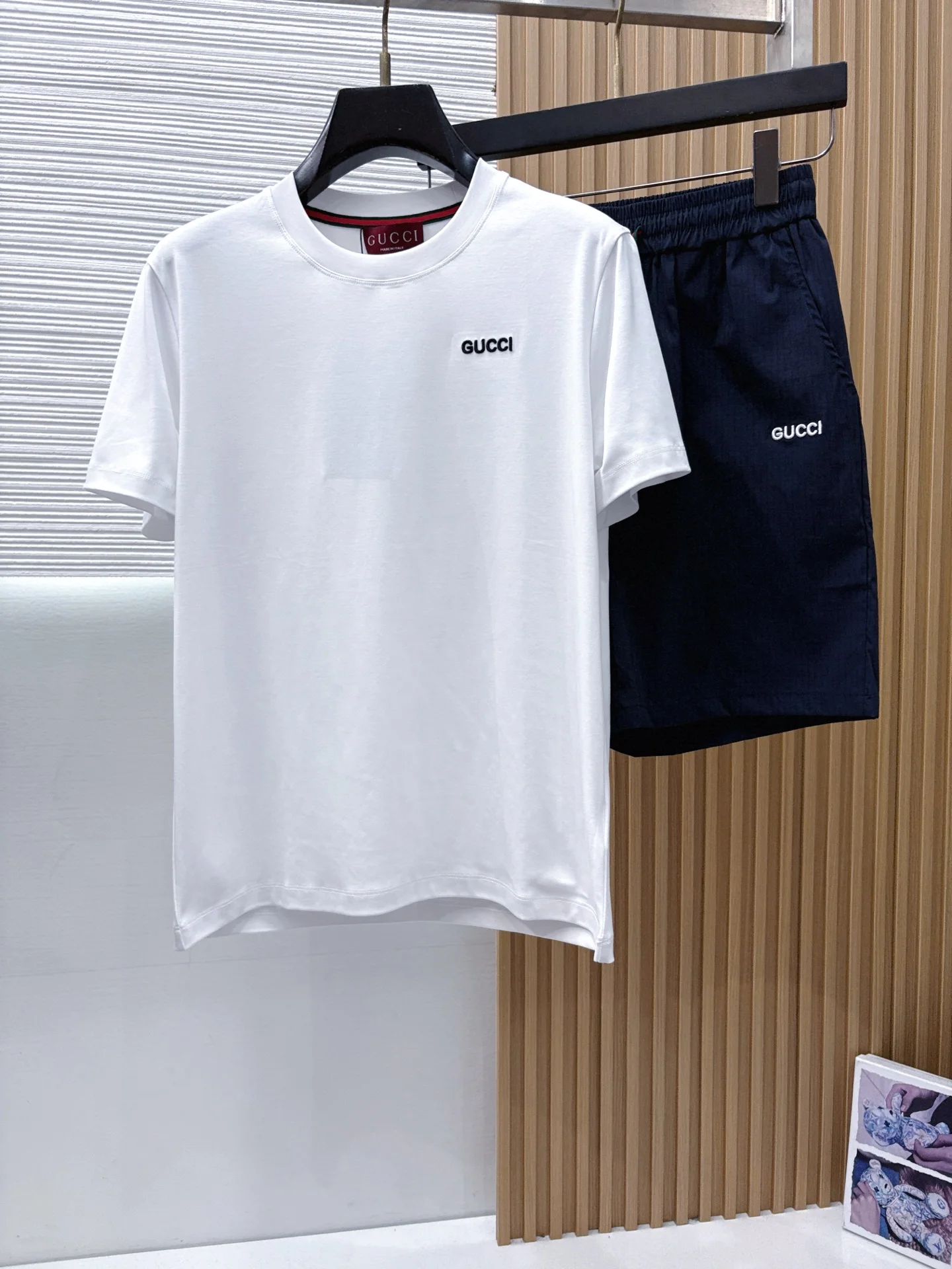Gucci Latest round neck short sleeve set