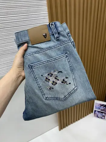 Early spring latest style jeans Replica Burberry Jeans