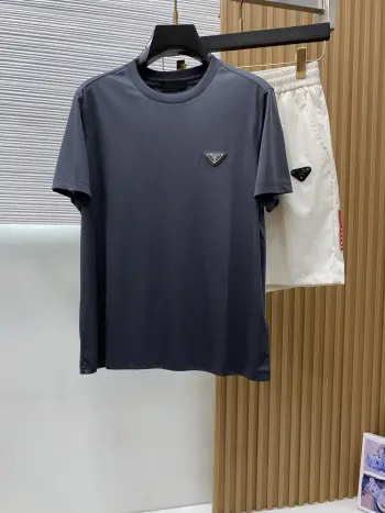 Spring and summer new casual shorts set Replica Prada Tshirts and Polos