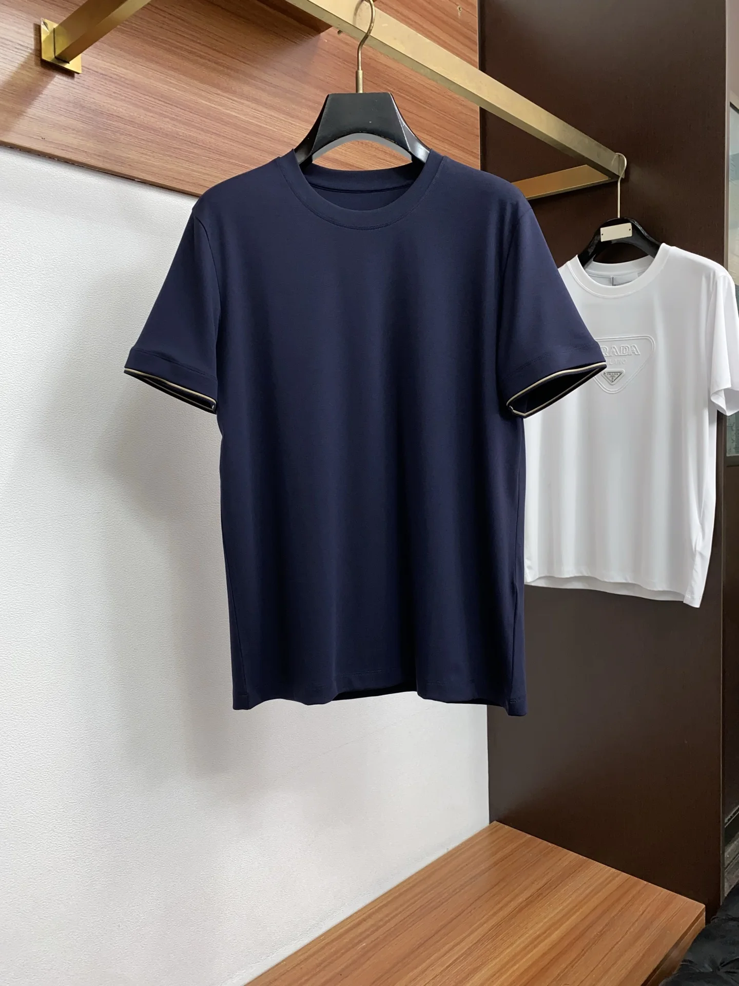 Zegna New Silk Cotton Short Sleeve Zegna New Silk Cotton Short Sleeve