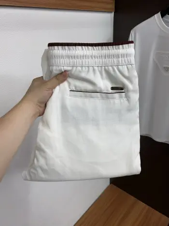 Spring and summer new linen drawstring casual pants Replica Loro Piana Pants and Trousers