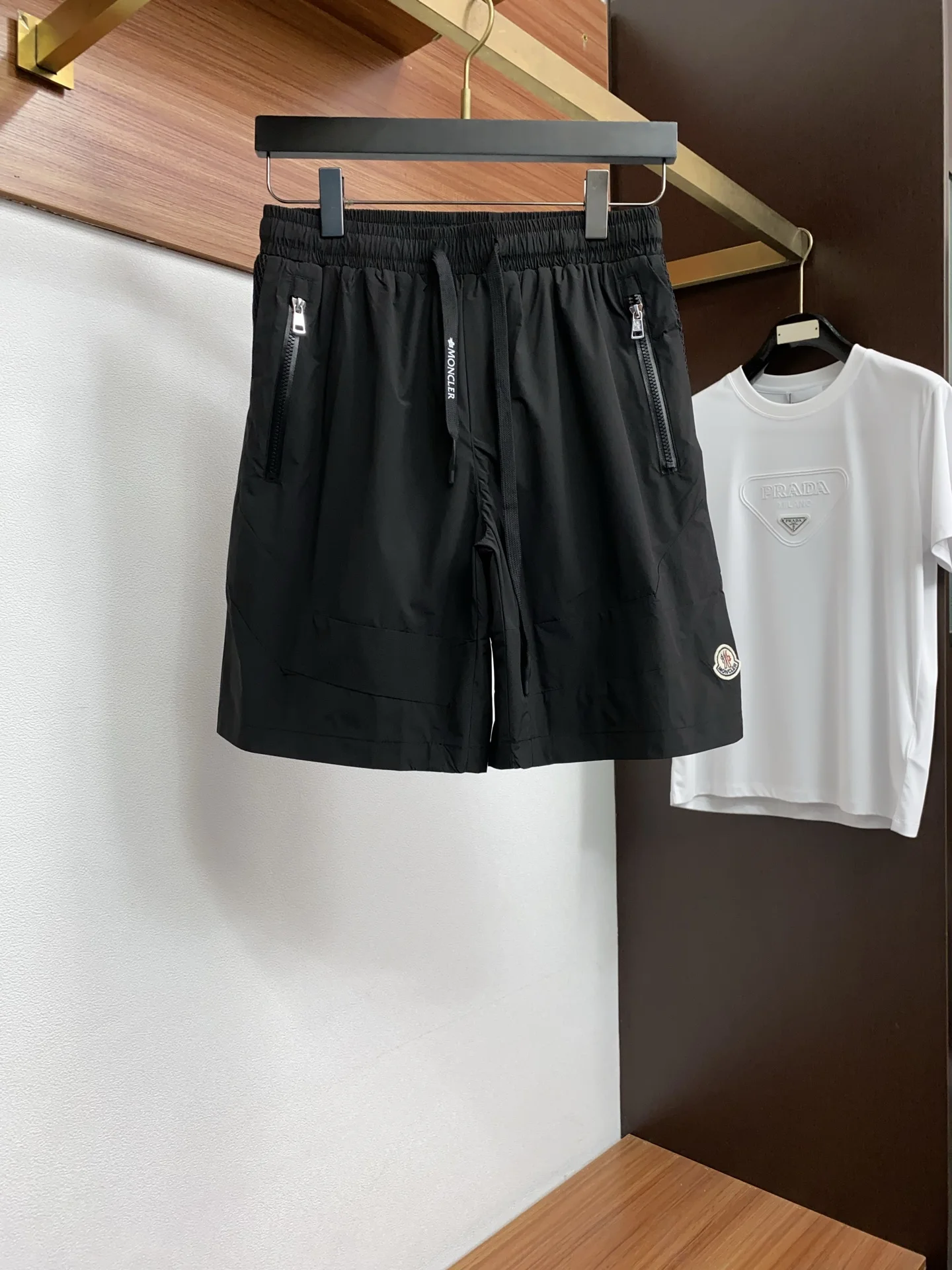 Moncler High-quality linen-cotton fabric fashionable casual pants