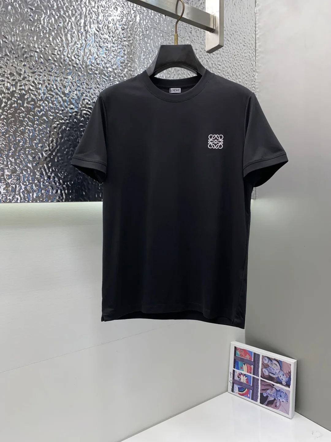 Loewe New Silk Cotton Micro Loose Short Sleeve
