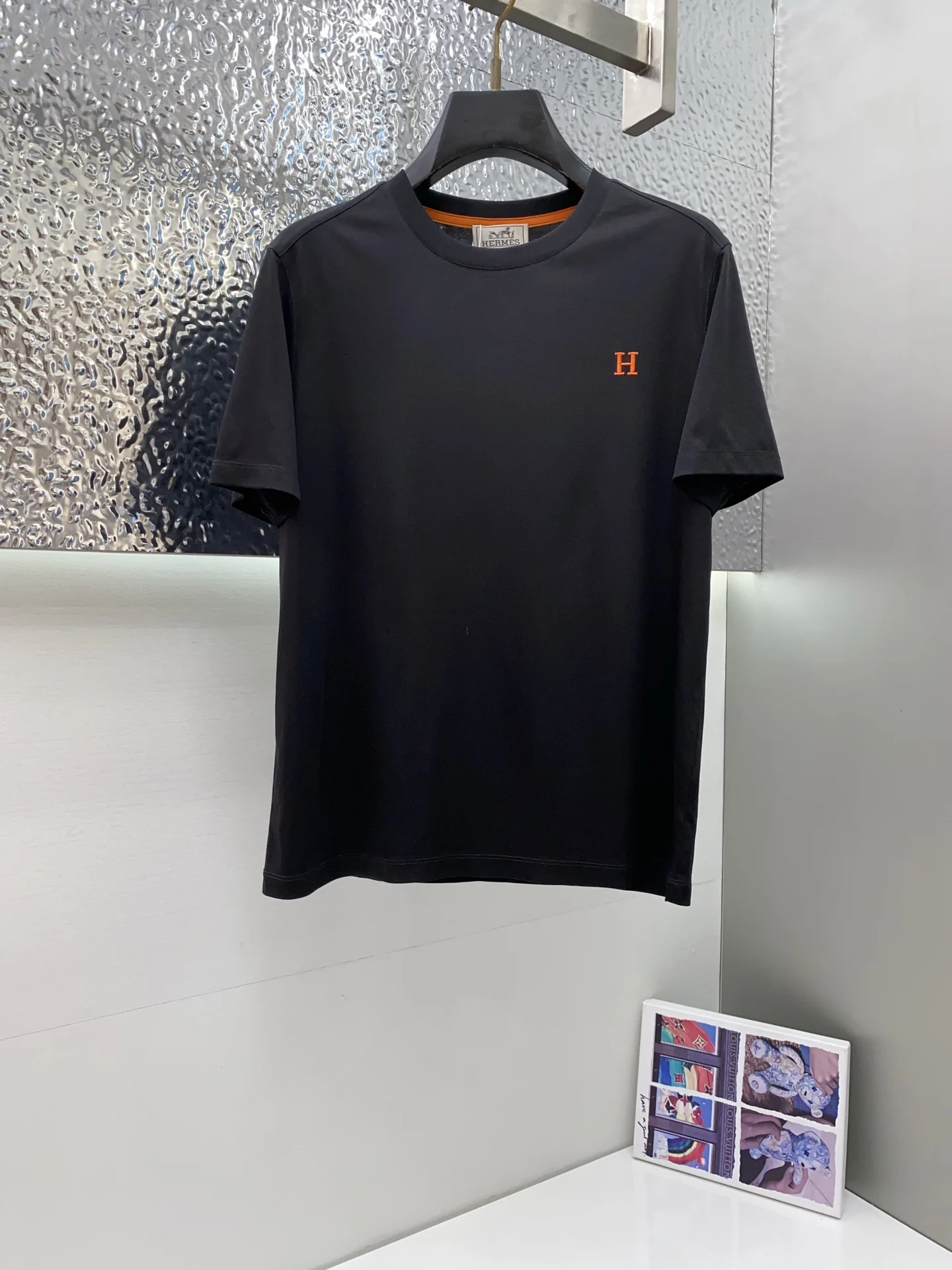 Hermes New Silk Cotton Micro Wide Short Sleeve