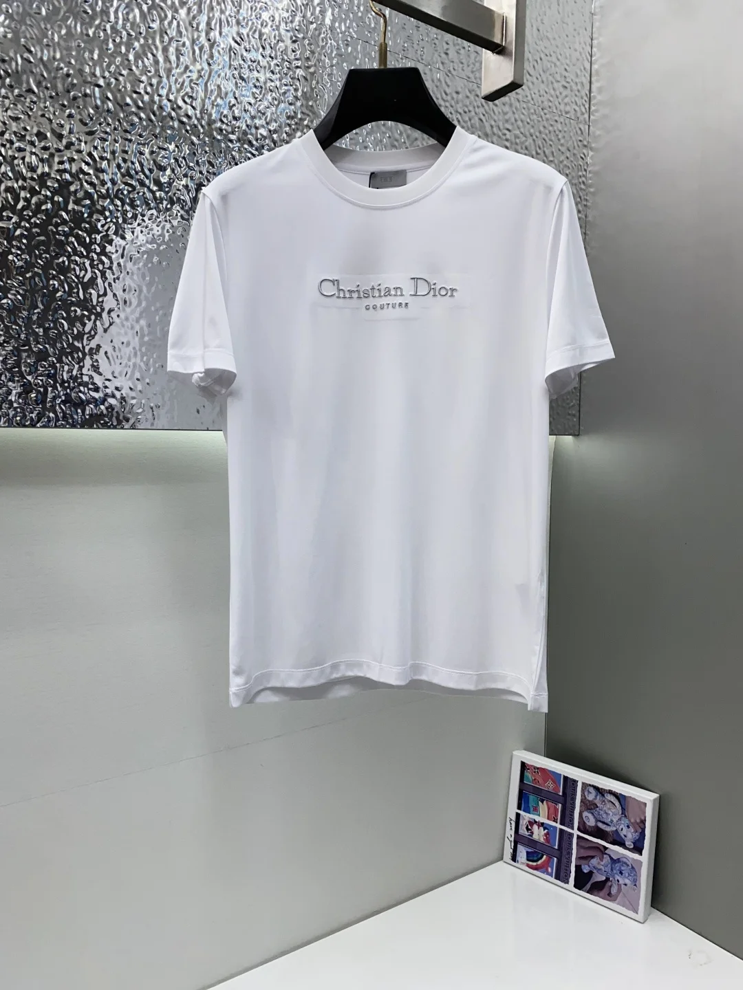 Dior New Silk Cotton Micro Wide Short Sleeve