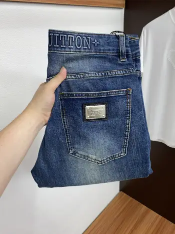 Early Spring Latest Trend Denim Jeans Replica Louis Vuitton Jeans