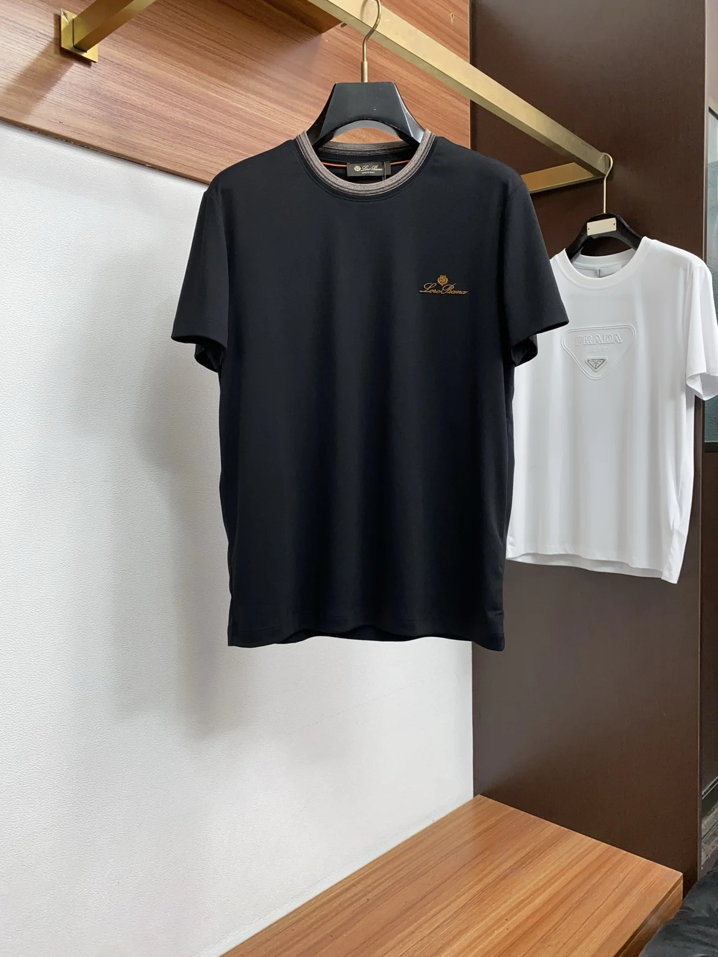Loro Piana New Silk Cotton Short Sleeve Loro Piana New Silk Cotton Short Sleeve