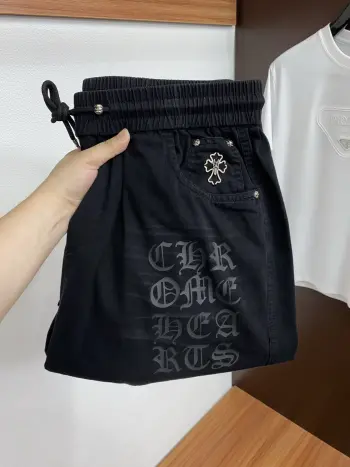 Spring and summer new casual pants Replica Chrome Heart Pants and Trousers
