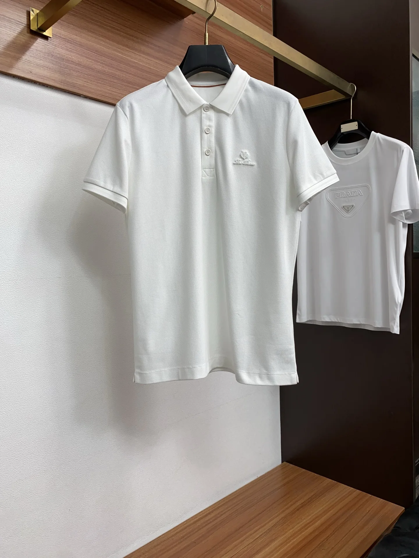 Loro Piana Spring and Summer New Fine Stripe Pique Business Polo Loro Piana Spring and Summer New Fine Stripe Pique Business Polo