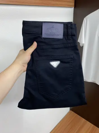 Early spring latest trendy jeans Replica Prada Jeans