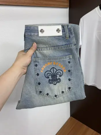 Early spring latest style jeans Replica Chrome Heart Jeans
