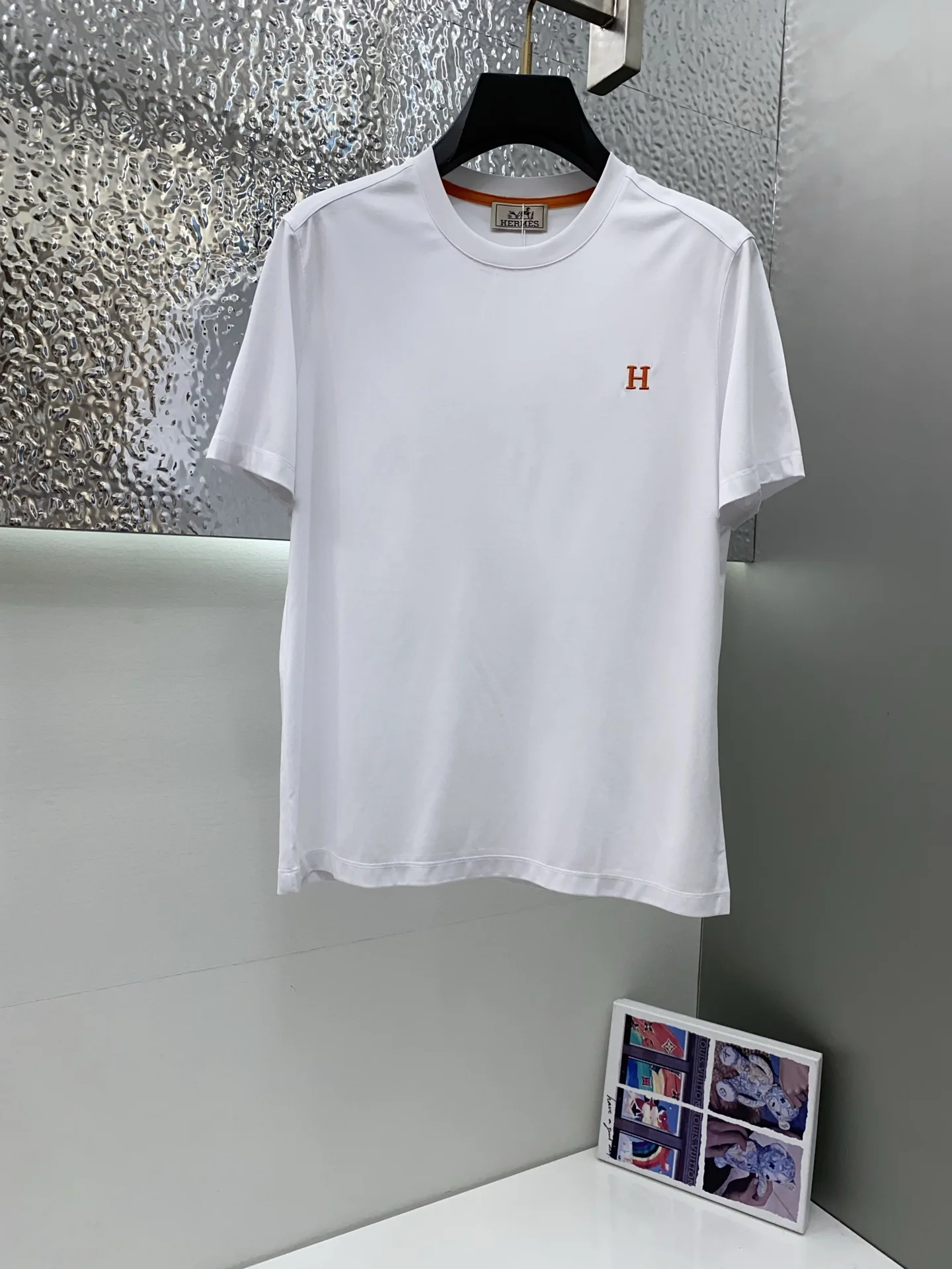 Hermes New Silk Cotton Micro Wide Short Sleeve