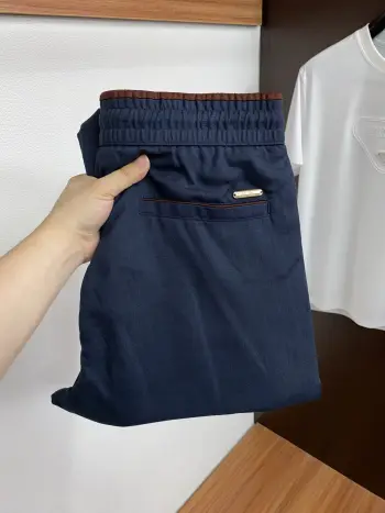Spring and summer new linen drawstring casual pants Replica Loro Piana Pants and Trousers