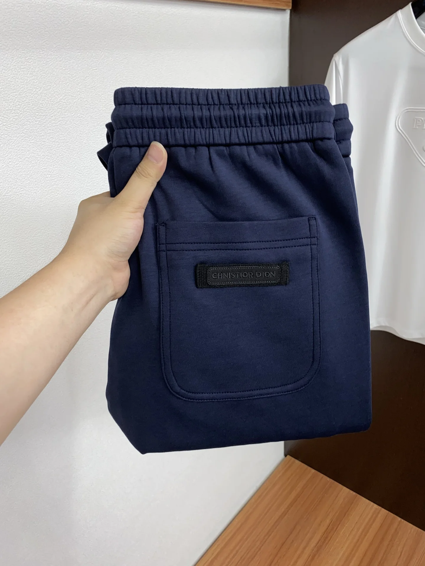 Dior High-quality linen-cotton fabric fashionable casual pants