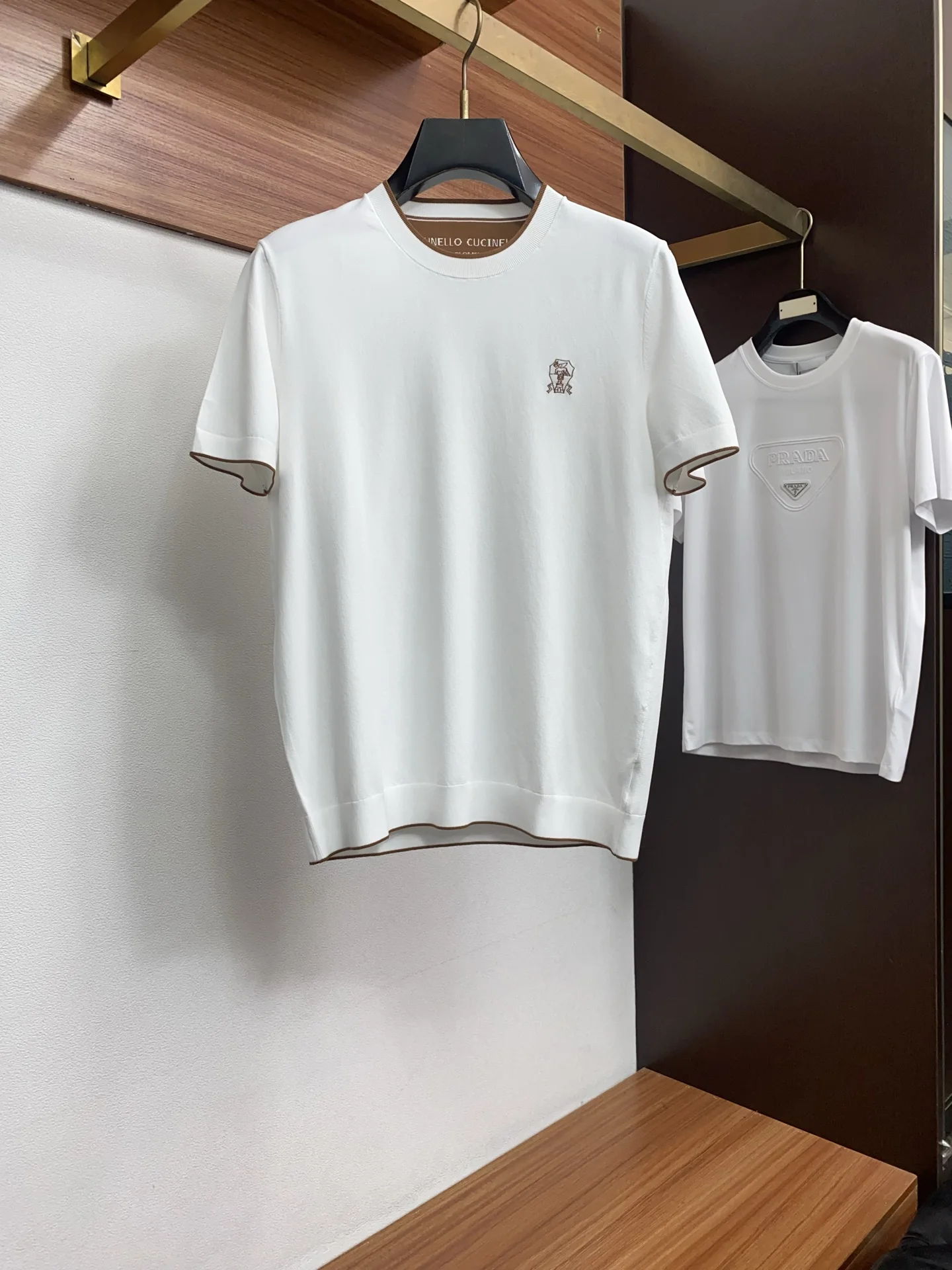 Brunello Cucinelli Latest round neck short sleeve