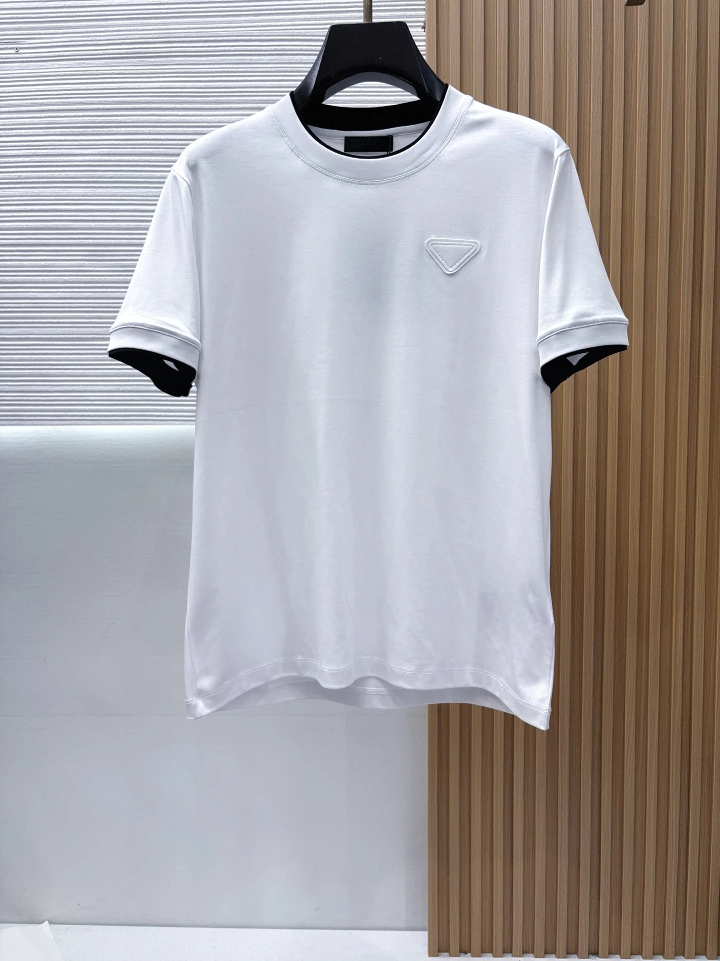 Prada New Silk Cotton Short Sleeve Prada New Silk Cotton Short Sleeve