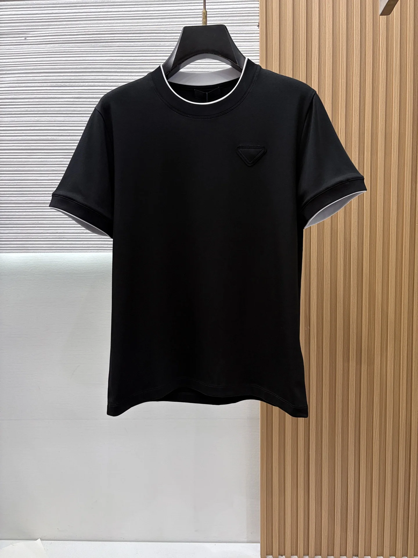 Prada New Silk Cotton Short Sleeve