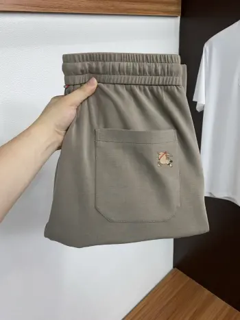 New Lightweight Luxury Cuffed Casual Pants Replica Burberry Pants and Trousers