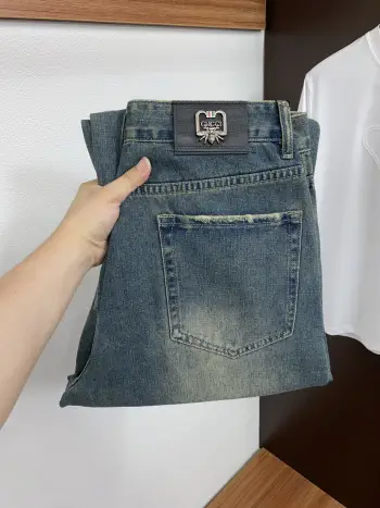 Spring and summer new casual jeans Replica Gucci Jeans