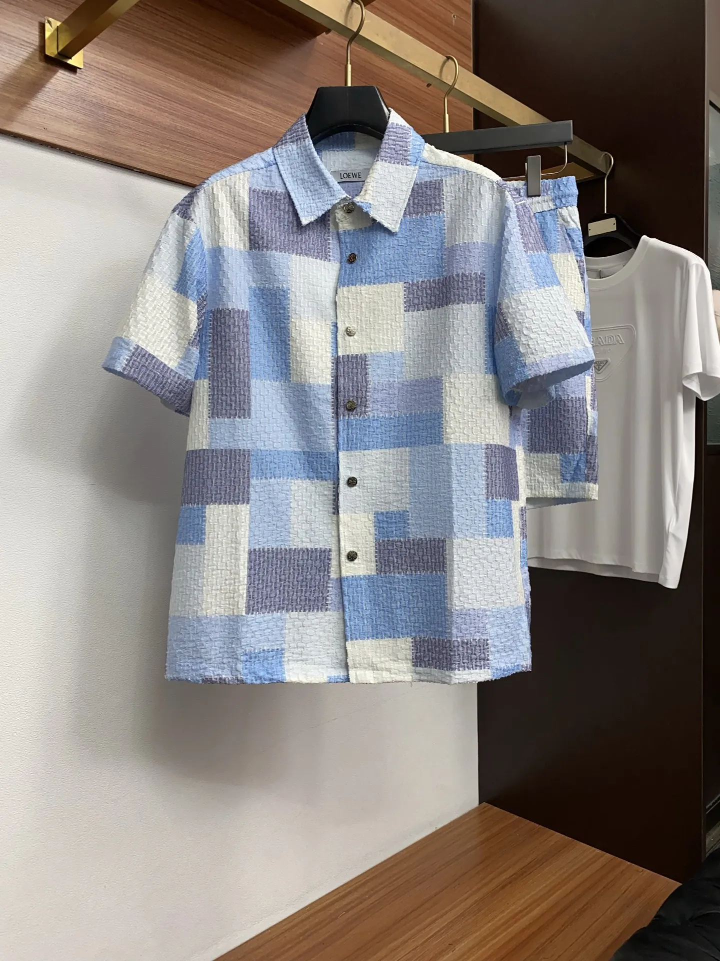 Loewe Spring and summer new casual shorts set Loewe Spring and summer new casual shorts set