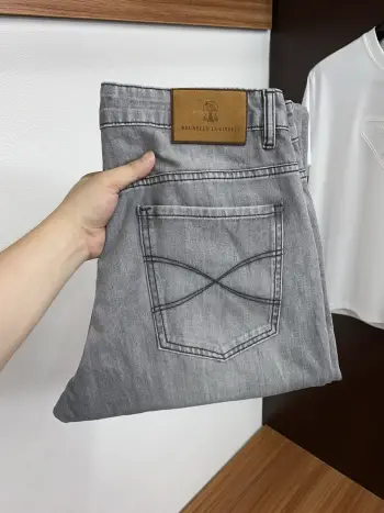 Spring and summer new casual jeans Replica Brunello Cucinelli Jeans