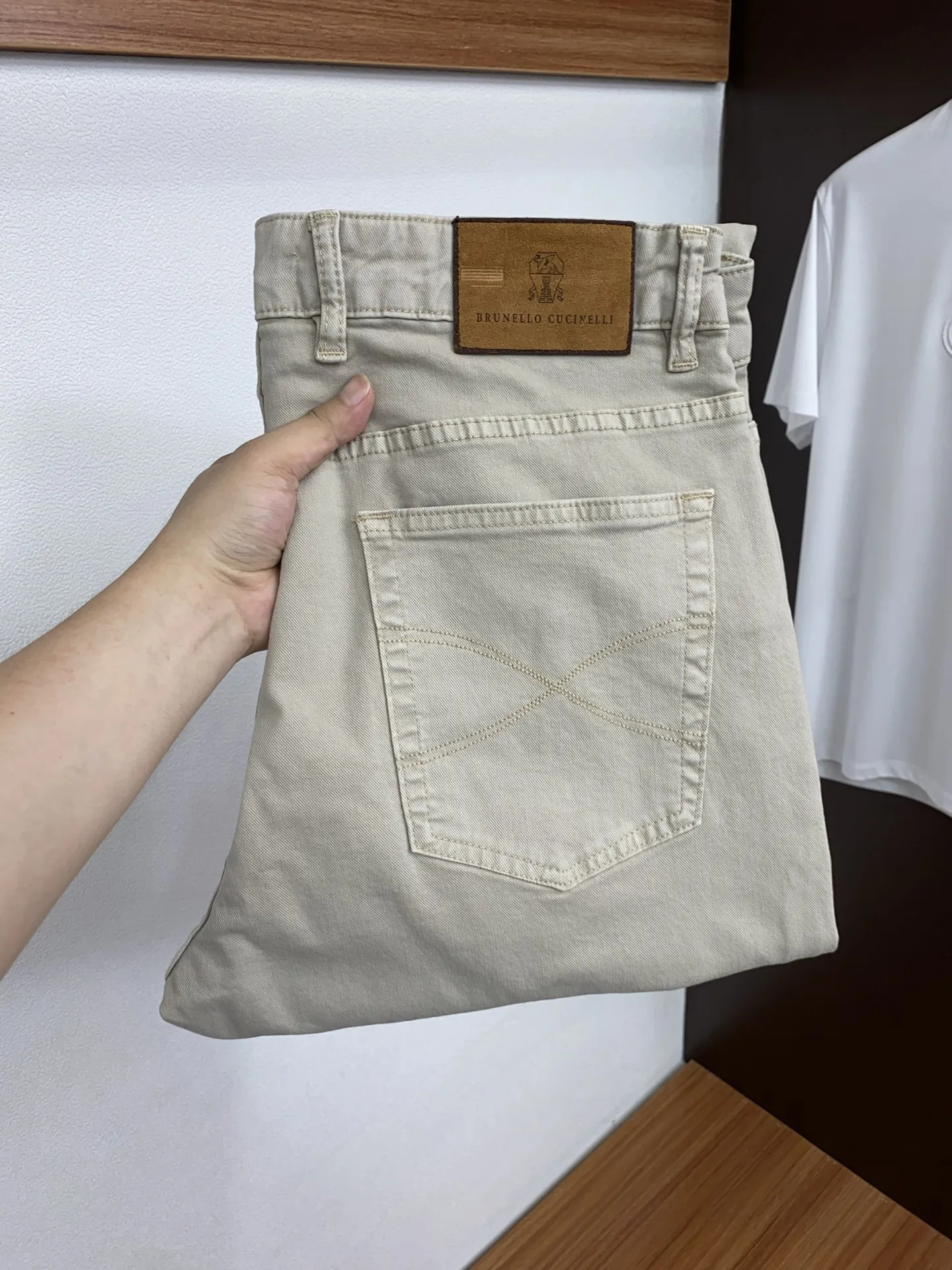 Brunello Cucinelli Spring and summer new casual jeans Brunello Cucinelli Spring and summer new casual jeans