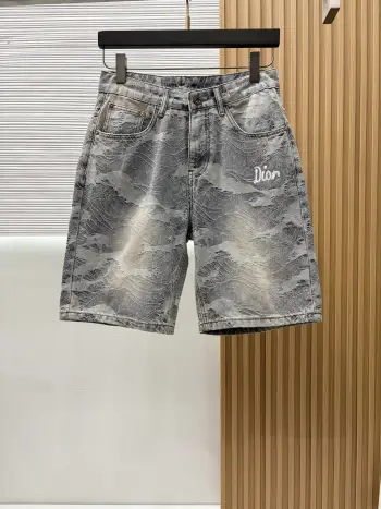 Spring and summer new casual denim shorts Replica Dior Shorts and Swimwear