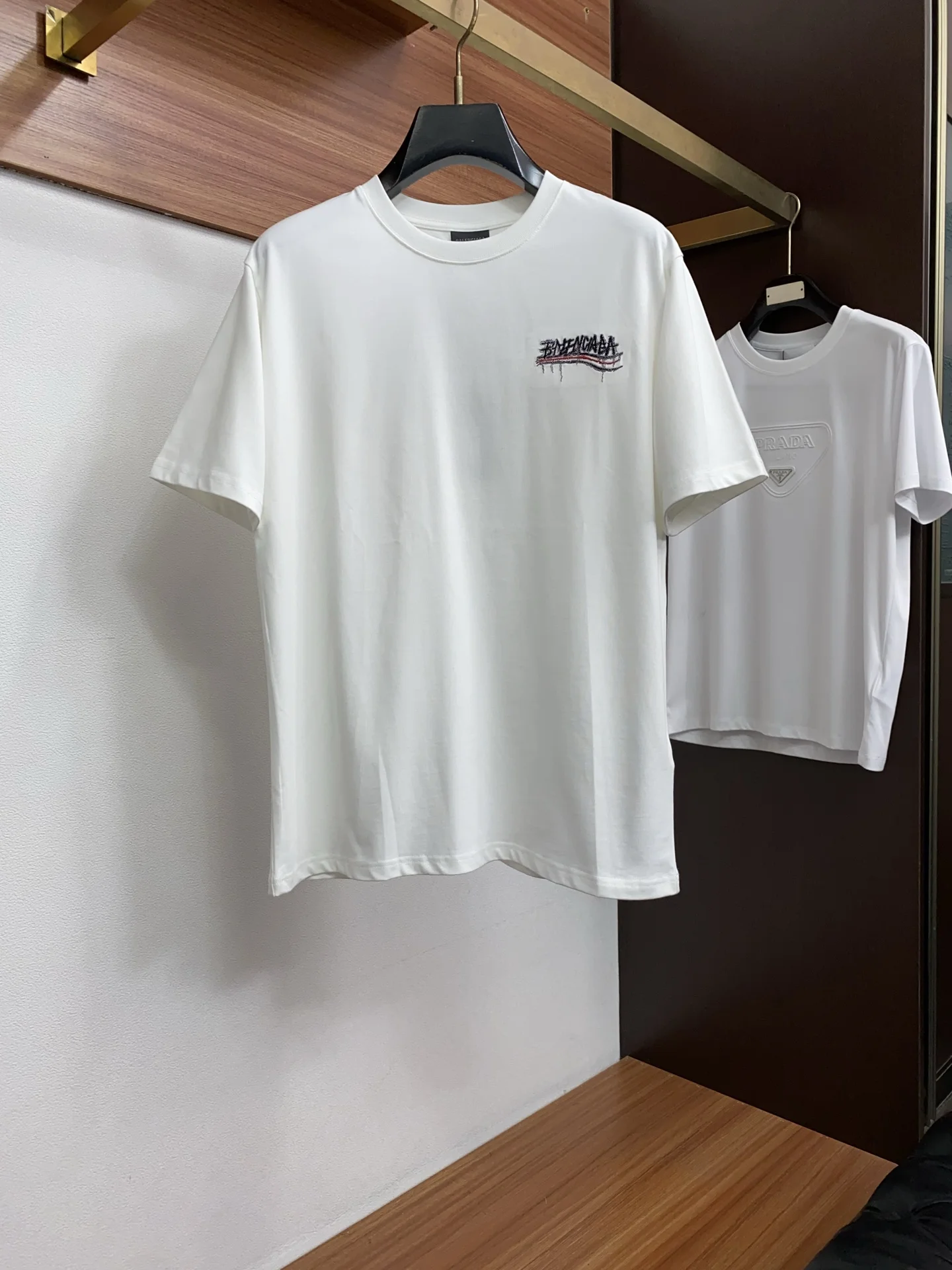 Balenciaga Latest round neck short sleeve