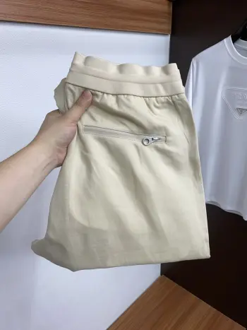 Spring and summer new linen drawstring casual pants Replica Loro Piana Pants and Trousers