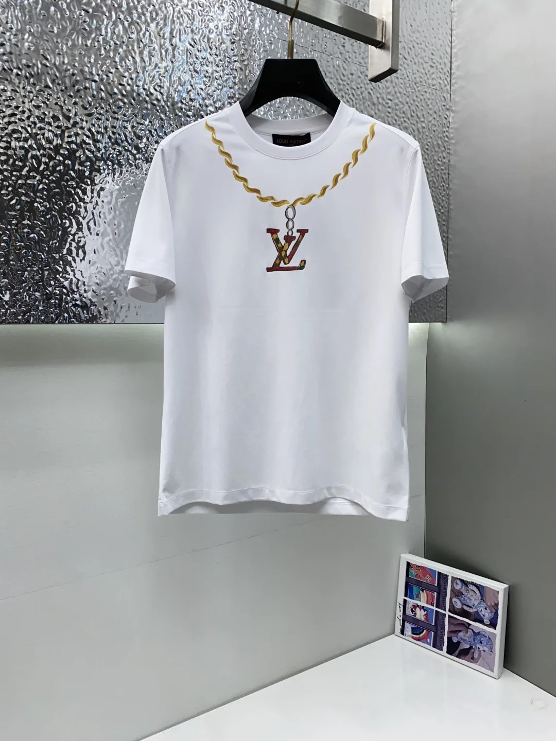 Louis Vuitton New Silk Cotton Micro Wide Short Sleeve