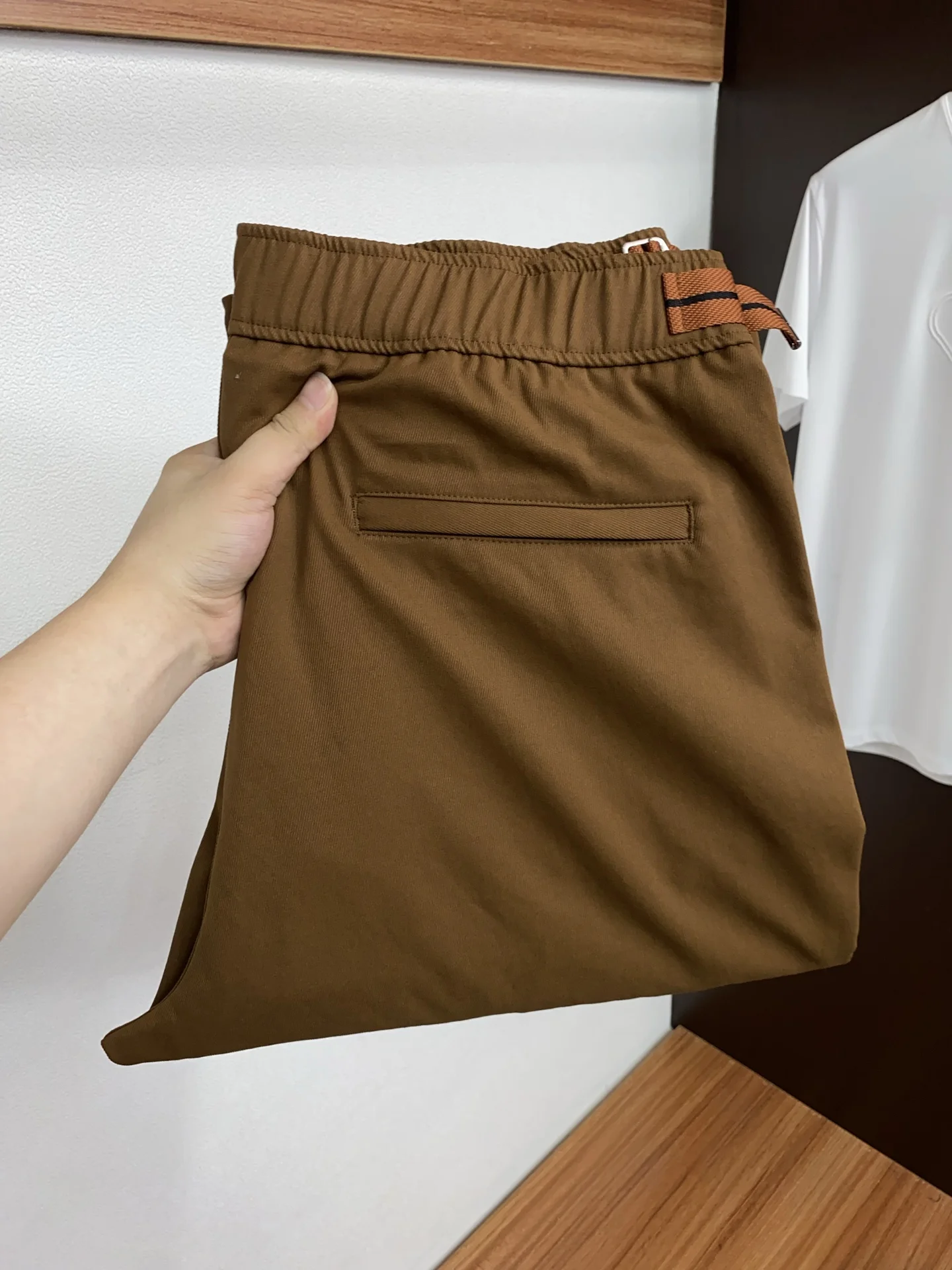 Zegna Spring and summer new custom pure cotton casual pants