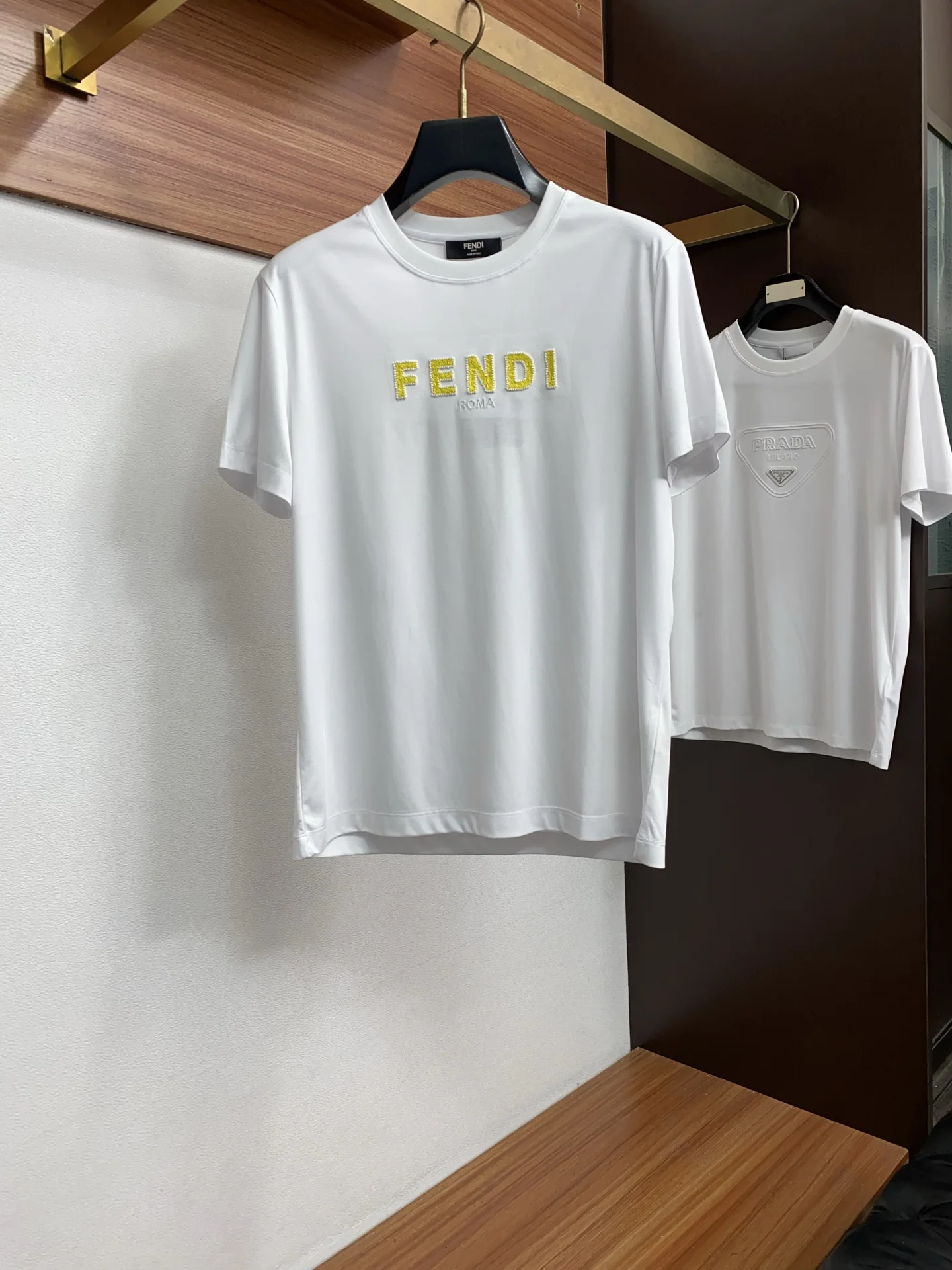 Fendi Latest round neck short sleeve