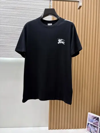 Latest short-sleeve round-neck T-shirt Replica Burberry Tshirts and Polos