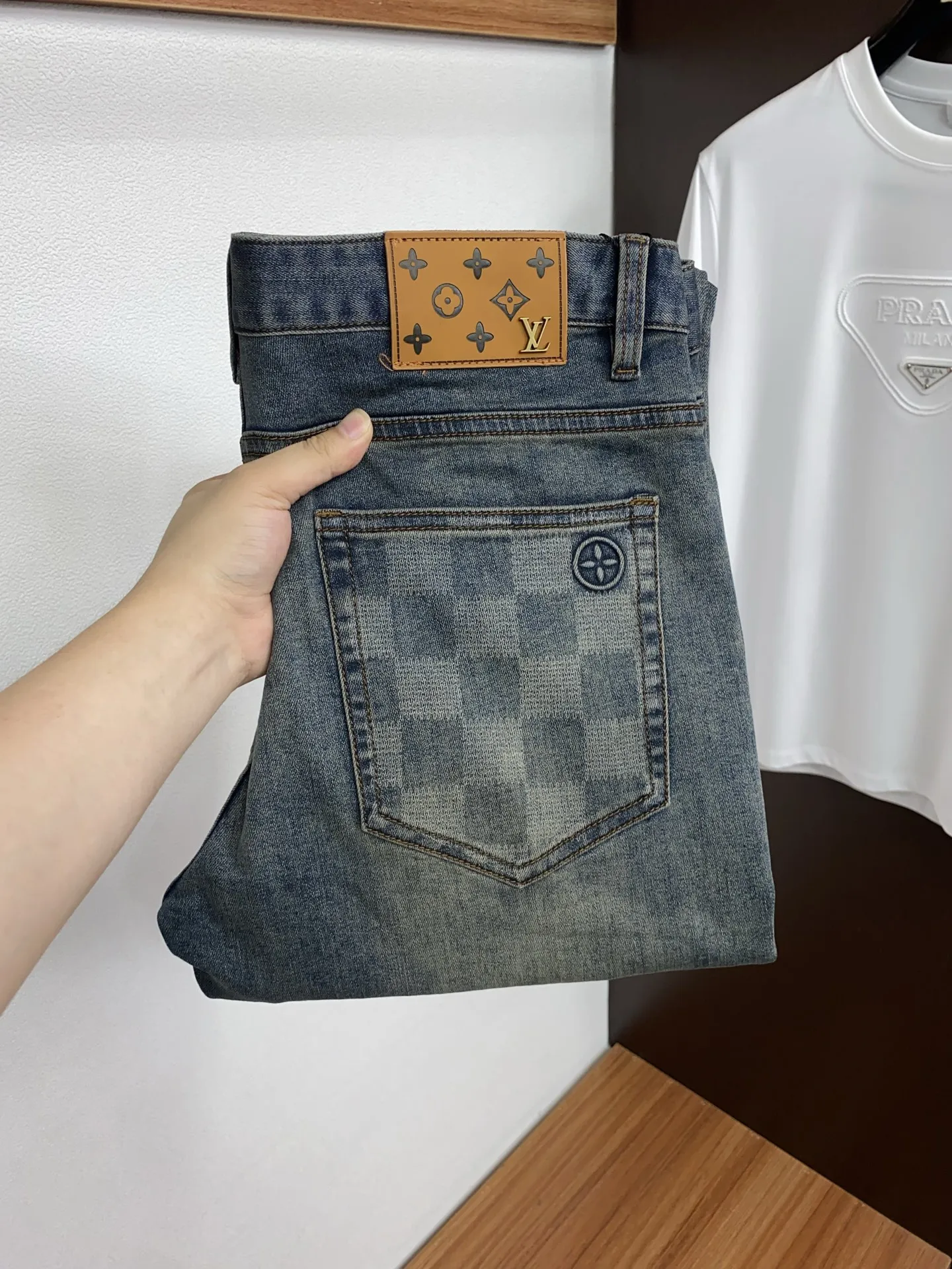 Louis Vuitton Early spring latest style jeans