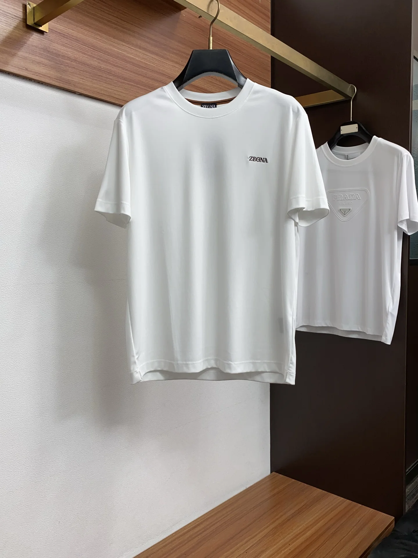Zegna New Silk Cotton Short Sleeve Zegna New Silk Cotton Short Sleeve