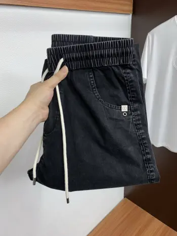 High-quality linen-cotton fabric fashionable casual pants Replica Dior Pants and Trousers